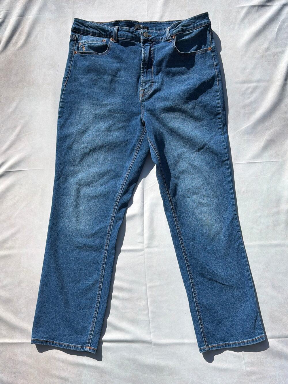 Frye Size 16 Blue High Rise Slim Fit Jeans EUC